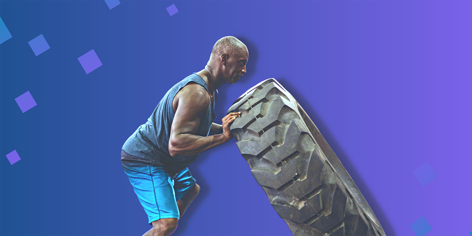 DNA expression of skeletal muscle based on high or low resistance exercises.